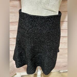 Ann Taylor LOFT Women Black Casual Skirt XS Petites